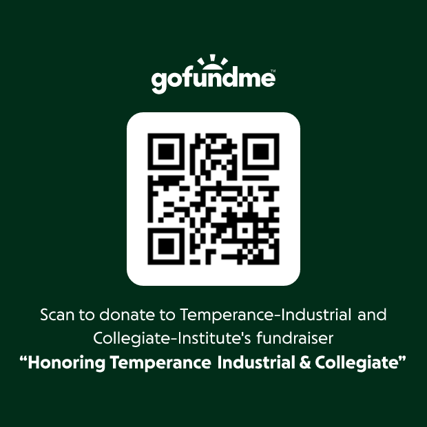 QR code to donate on GoFundMe